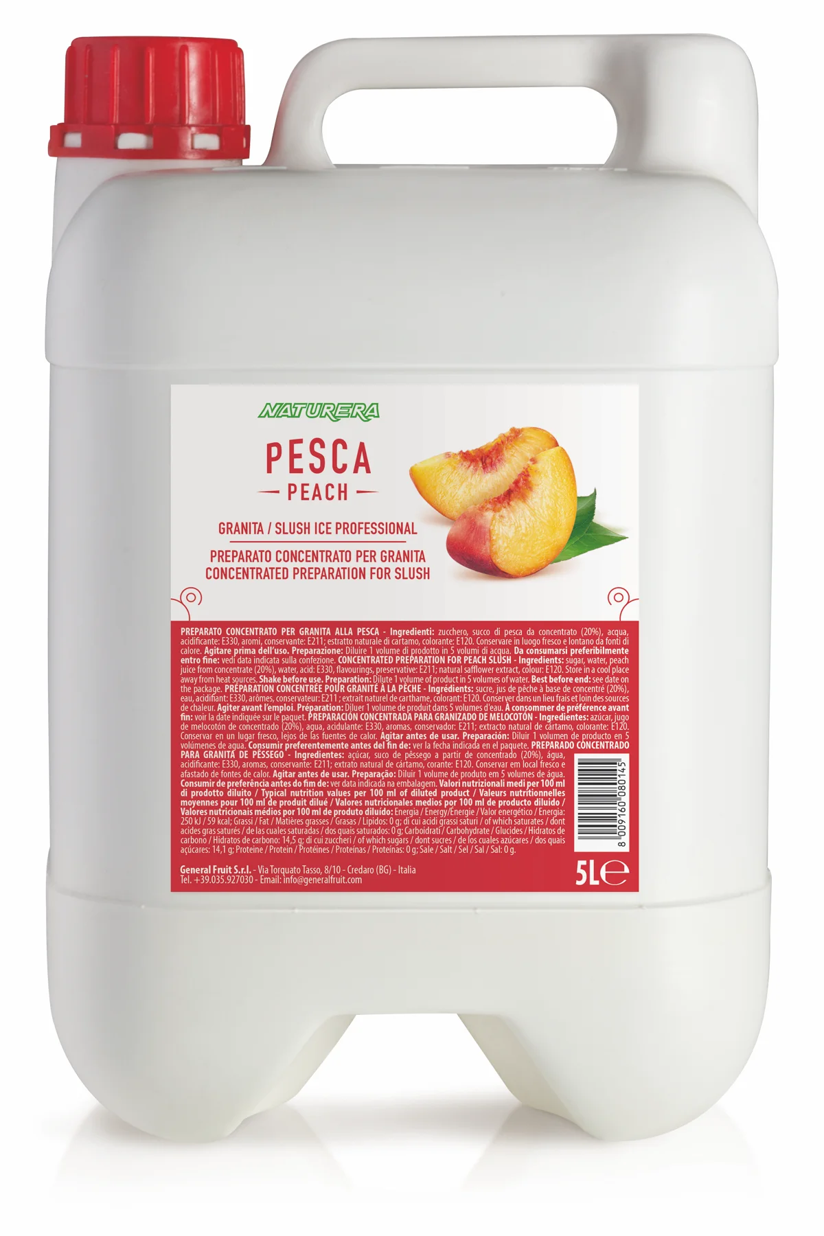 Sciroppi per granite - 5 L - 5L PESCA