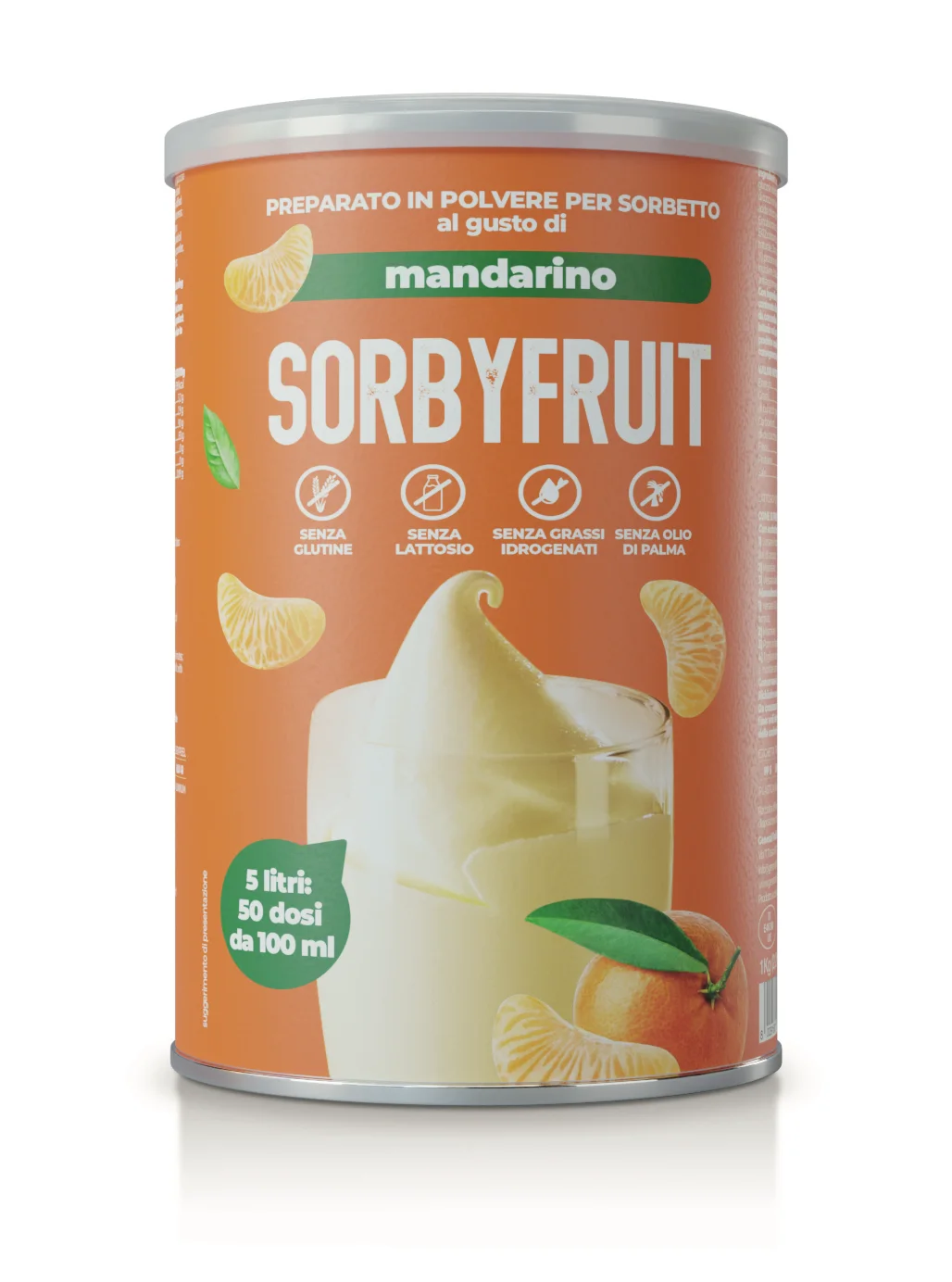 Sorbyfruit e Mokissimo - Preparati per sorbetto - 3D Sorbyfruit Mandarino