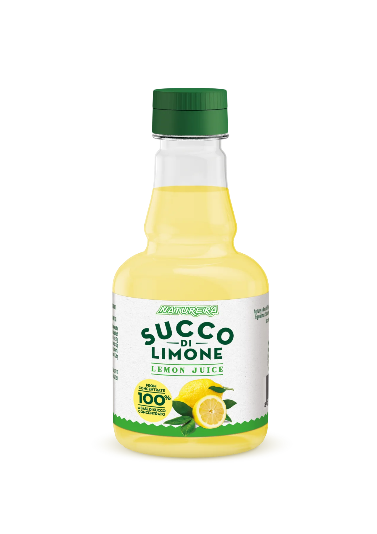 Succo di limone 100% - Anfora e vetro - 3D ANFO250PET