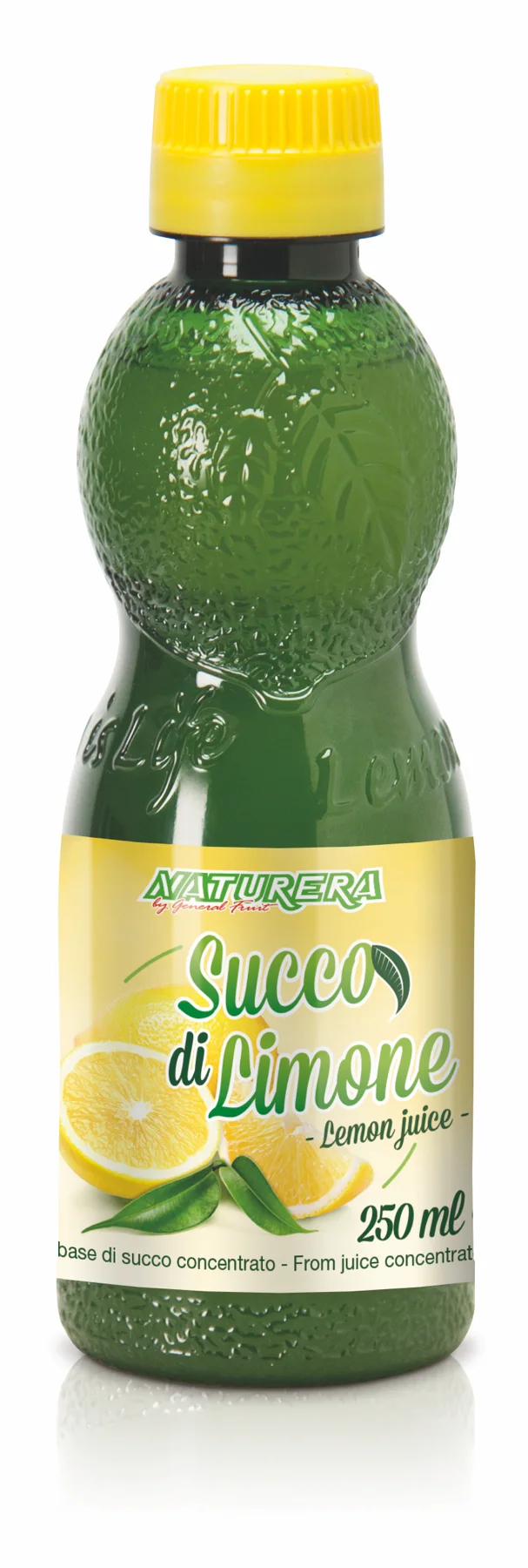 Succo di limone e lime - Linea PET - 3D Succo di Limone Naturera PET 250ml