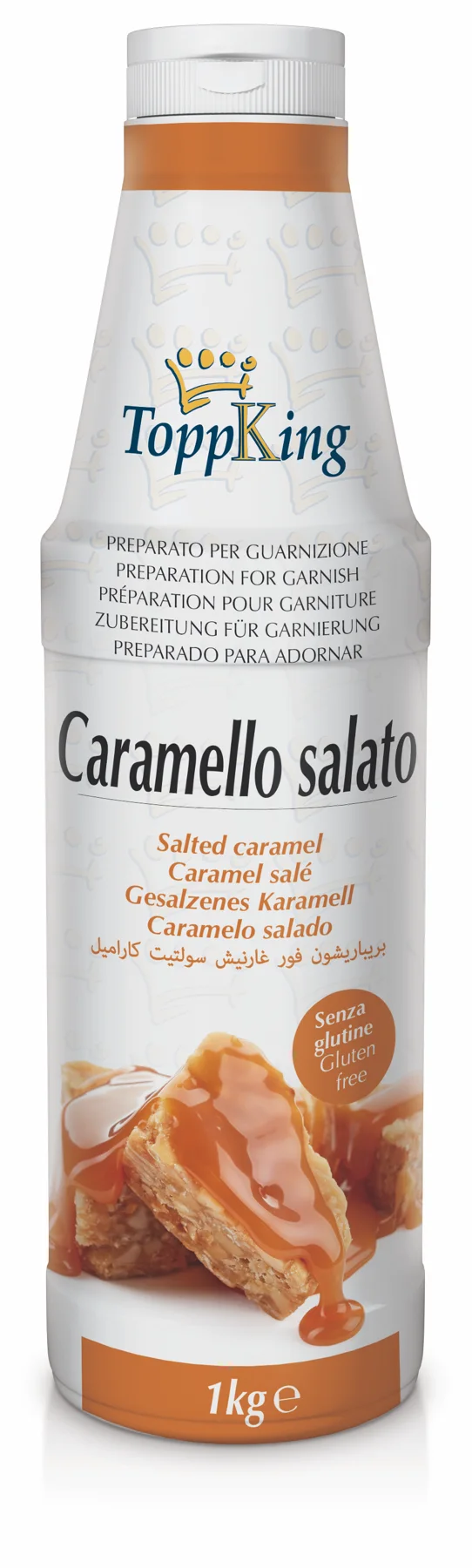 Topping - 1 kg - 3D Toppking 1kg Caramello salato