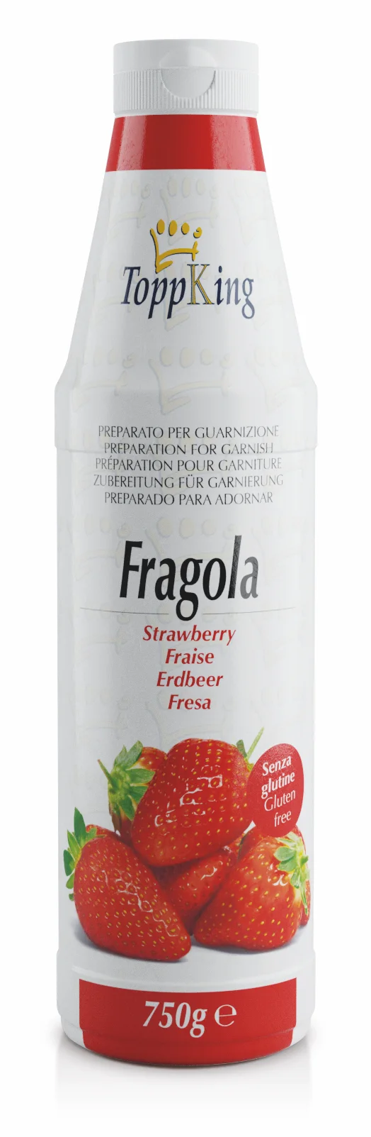 Topping - 750 g - 3D Toppking 750g Fragola