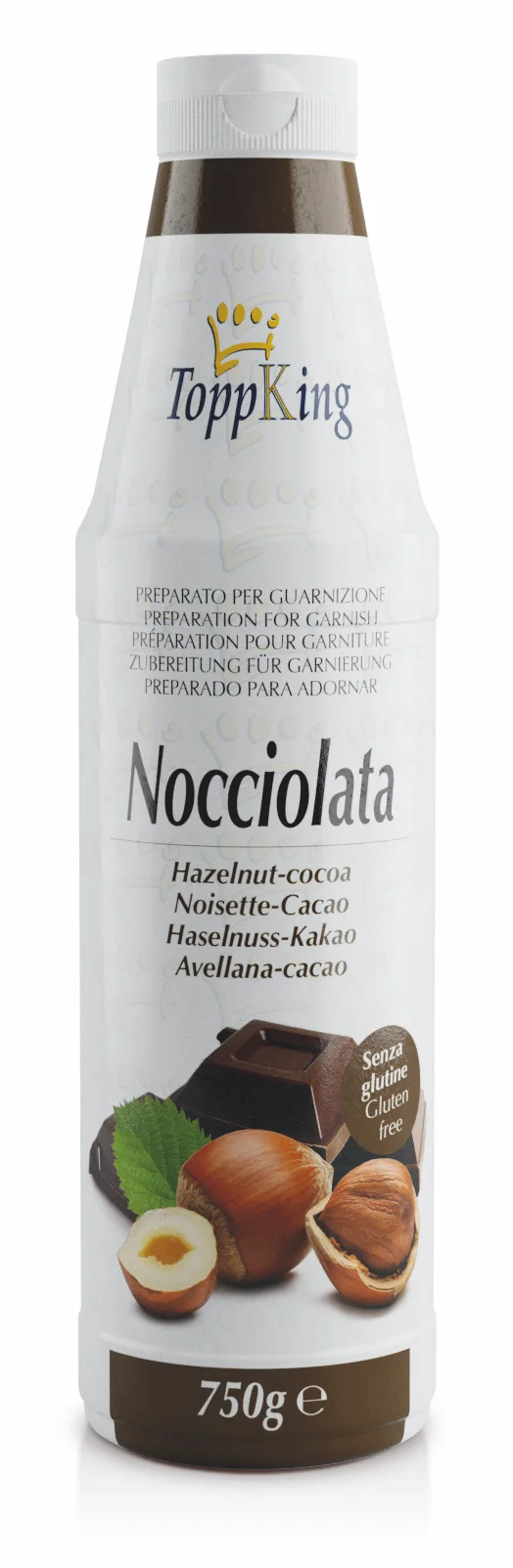 Topping - 750 g - 3D Toppking 750g Nocciolata